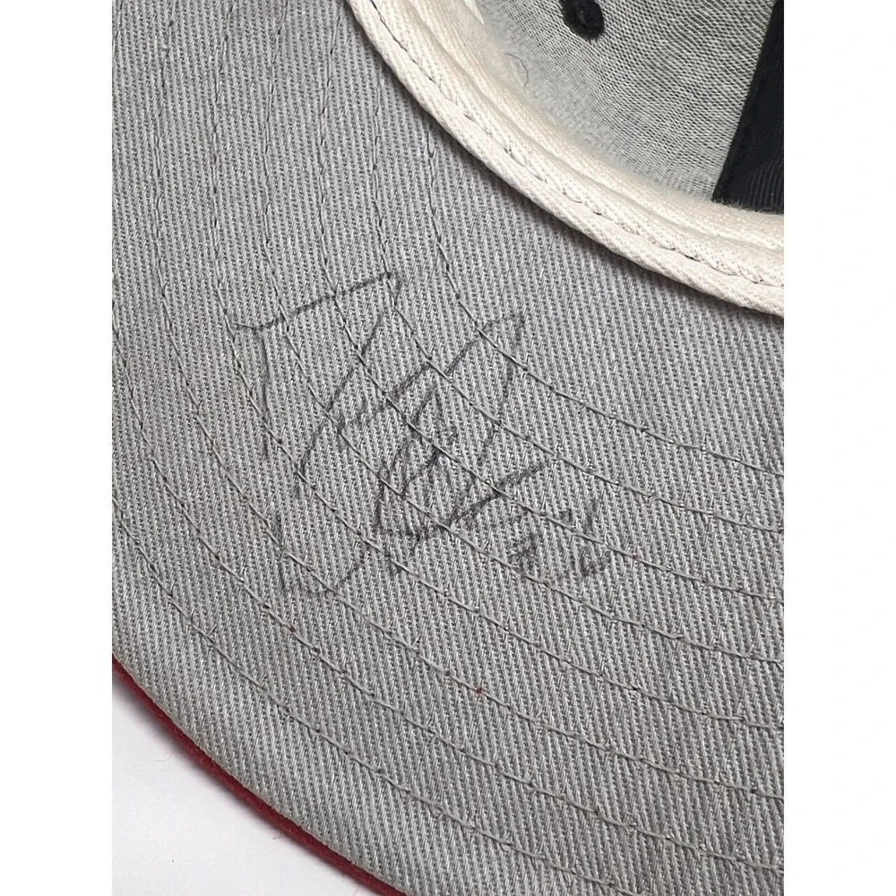 Vintage 90s MiLB New Era Asheville Tourists‎ Fitted Hat Size 6 3/4 Autographed